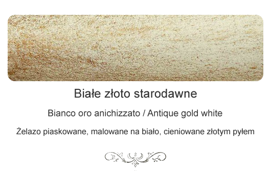 Białe złoto starodawne